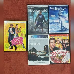 5 dvds lot